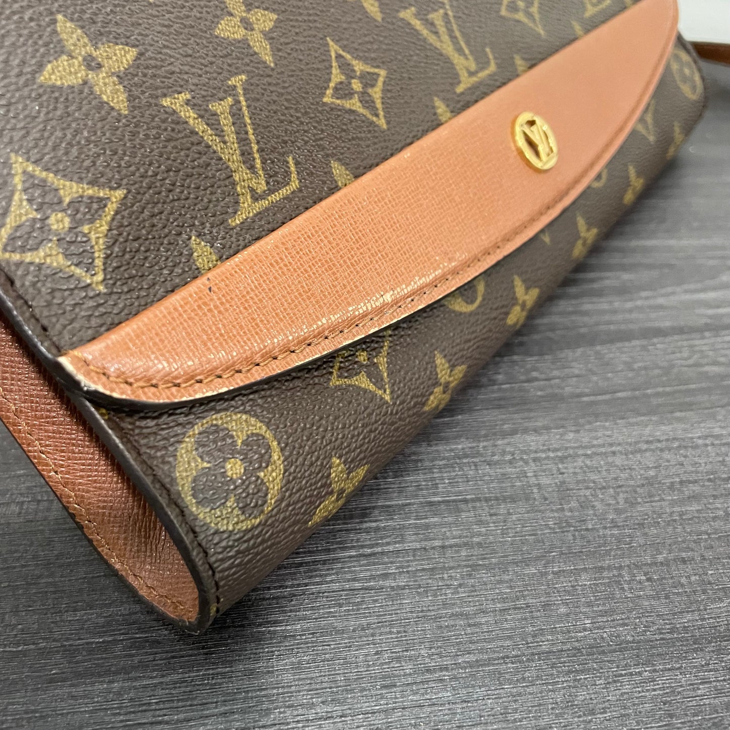 SOLD! Louis Vuitton Monogram Bordeaux Pochette