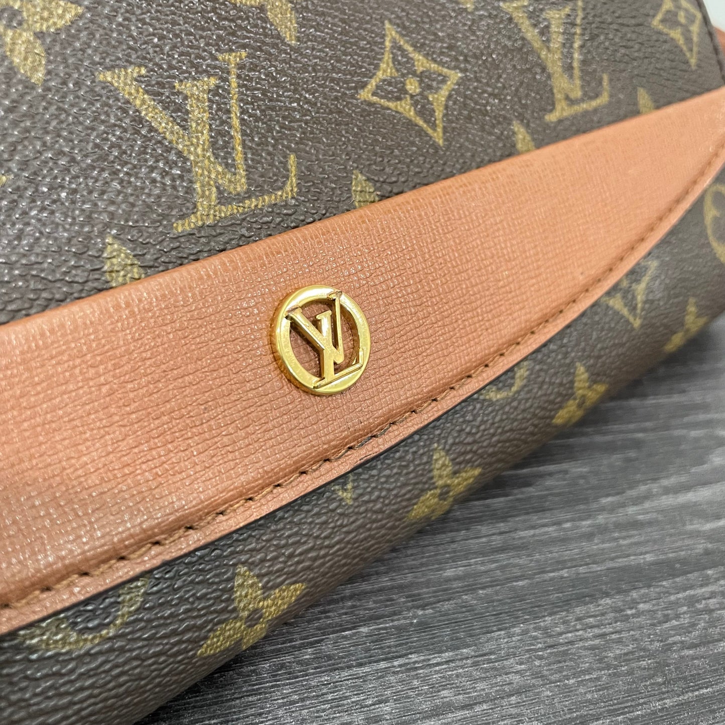 SOLD! Louis Vuitton Monogram Bordeaux Pochette
