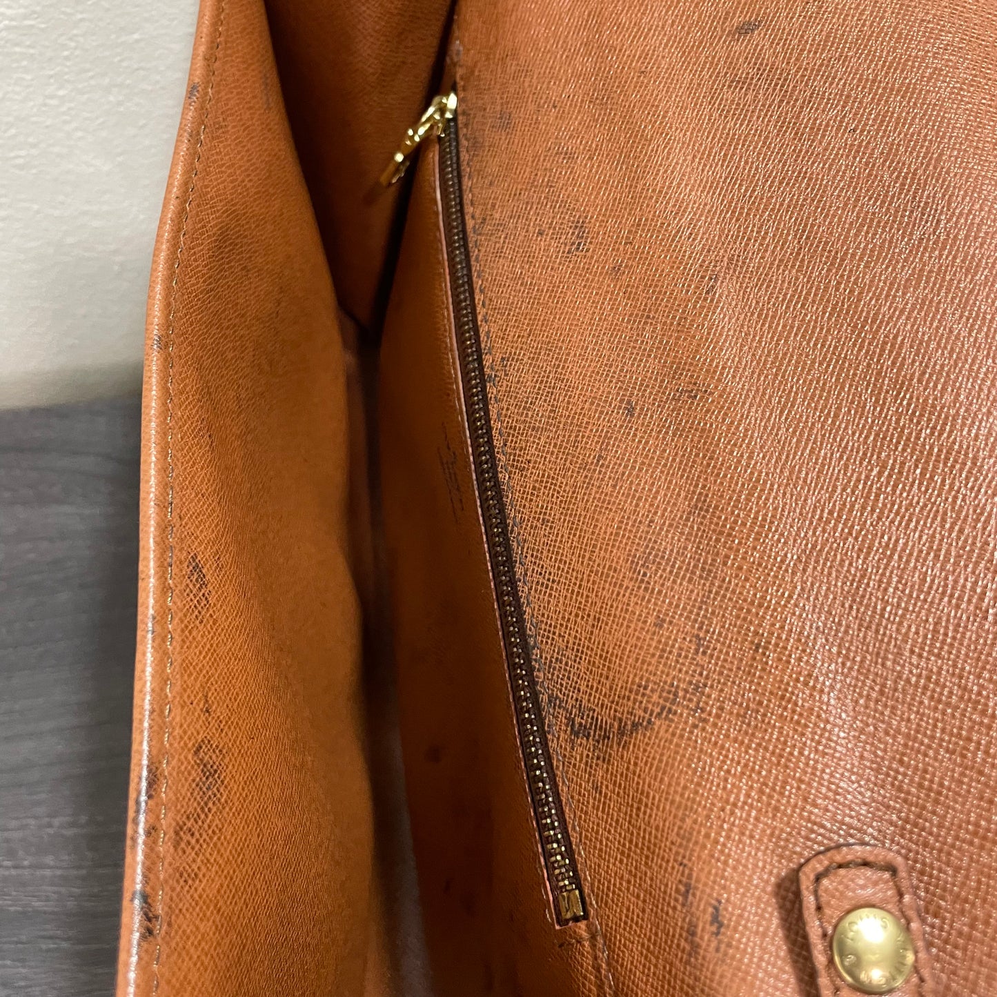 SOLD! Louis Vuitton Monogram Bordeaux Pochette