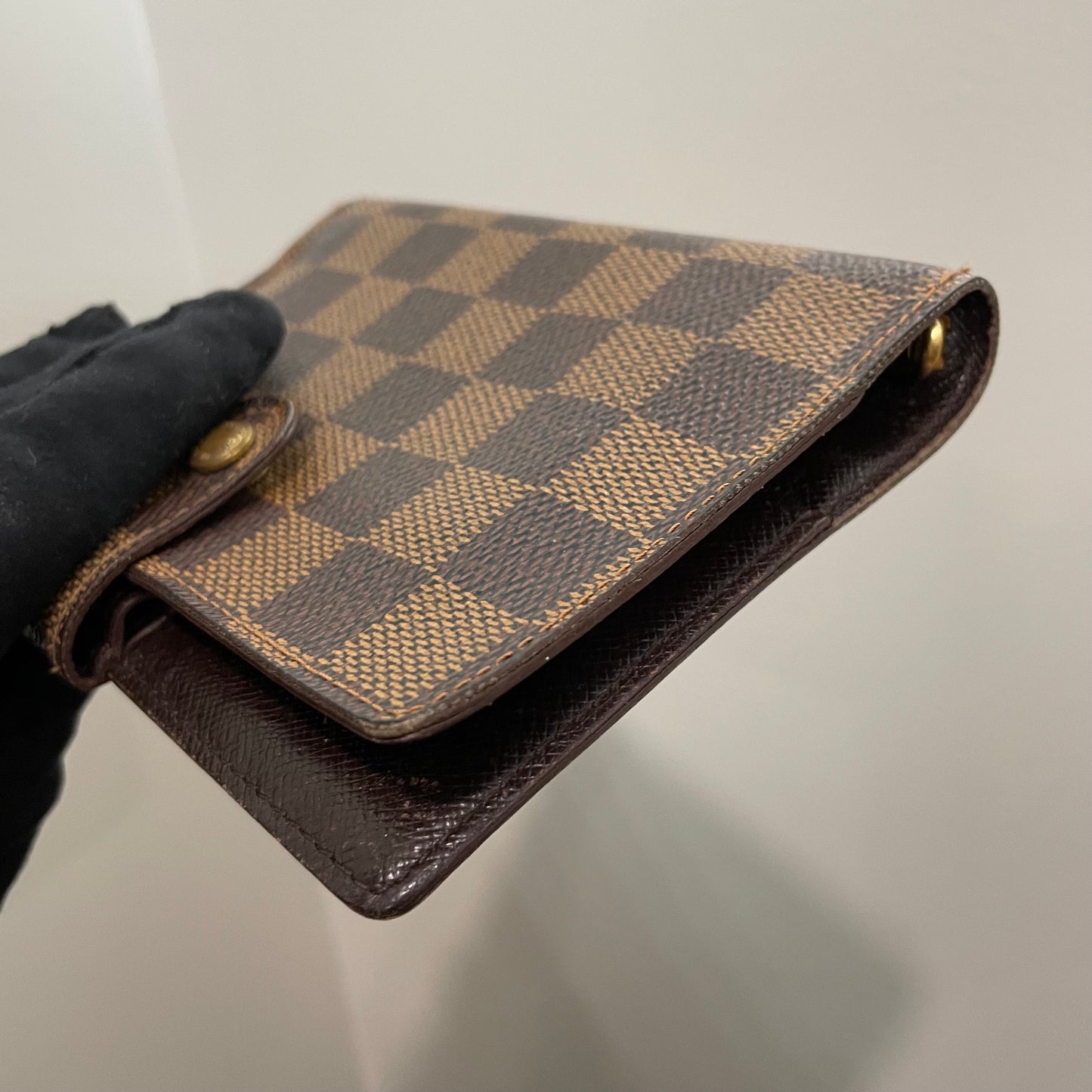 #910 LOUIS VUITTON Damier Ebene Agenda PM