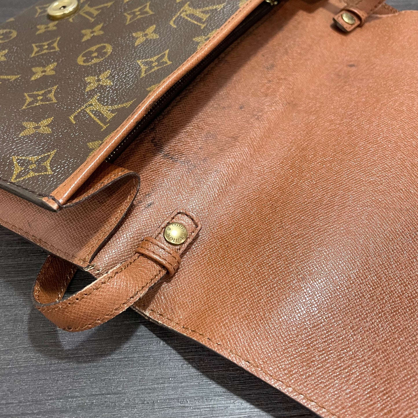 SOLD! Louis Vuitton Monogram Bordeaux Pochette