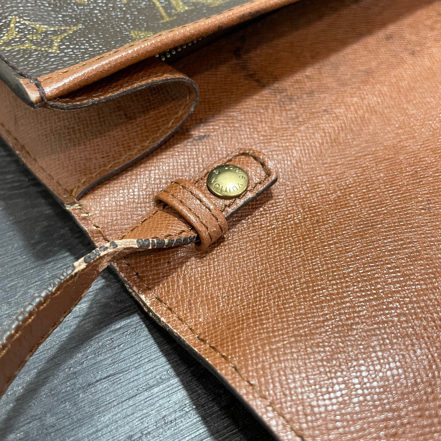 SOLD! Louis Vuitton Monogram Bordeaux Pochette