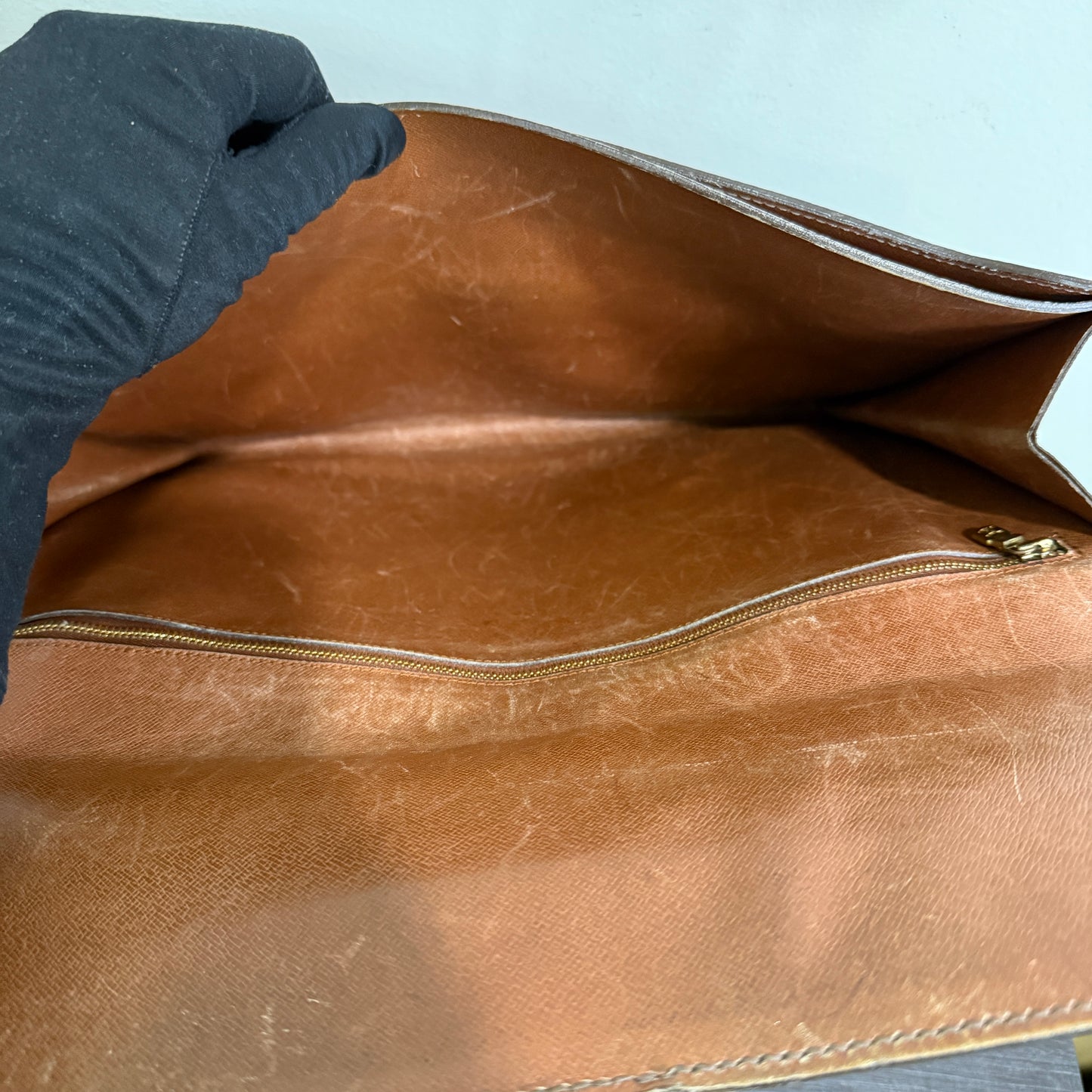1015-17 LOUIS VUITTON Monogram Document Case