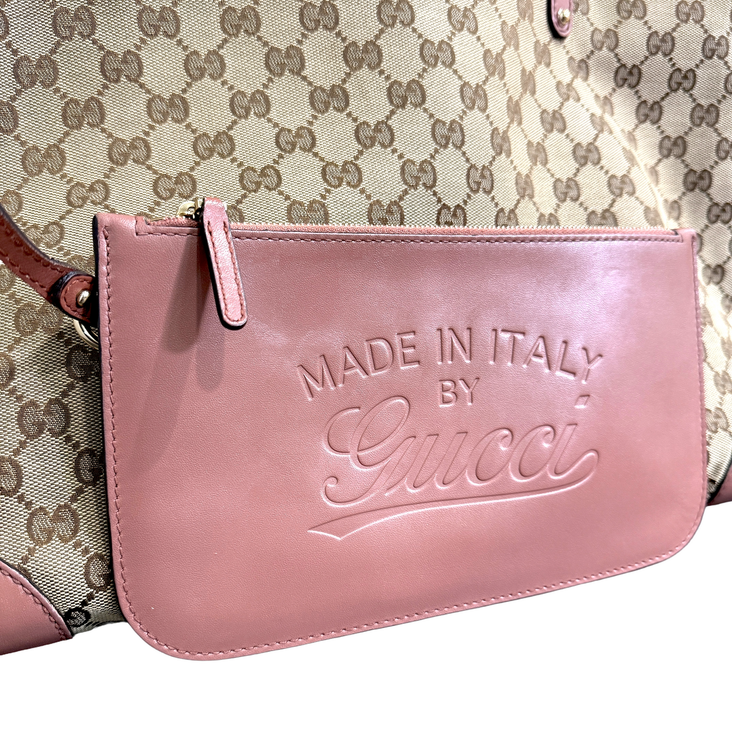 LUX CLUB October Giveaway Prize! GUCCI Craft GG Canvas Tote