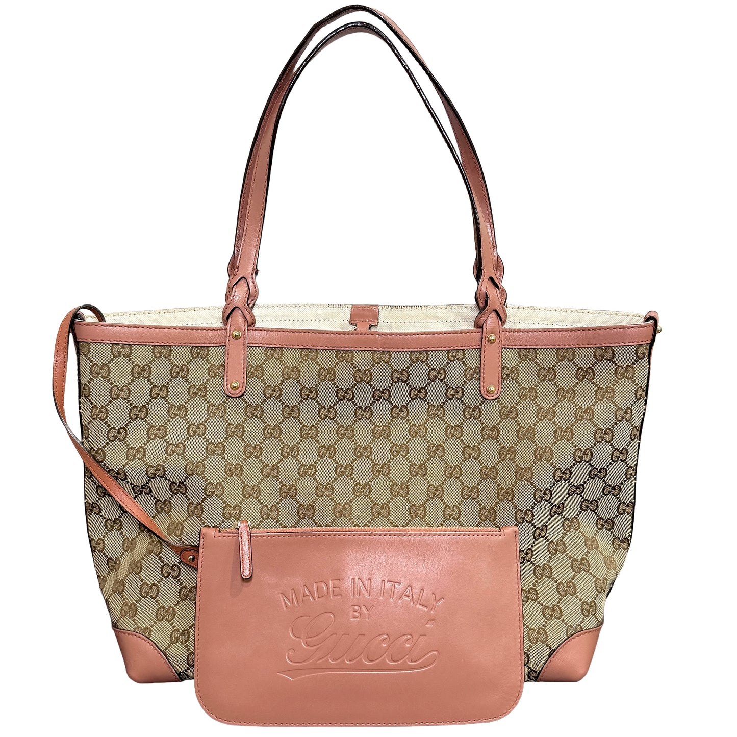 LUX CLUB October Giveaway Prize! GUCCI Craft GG Canvas Tote