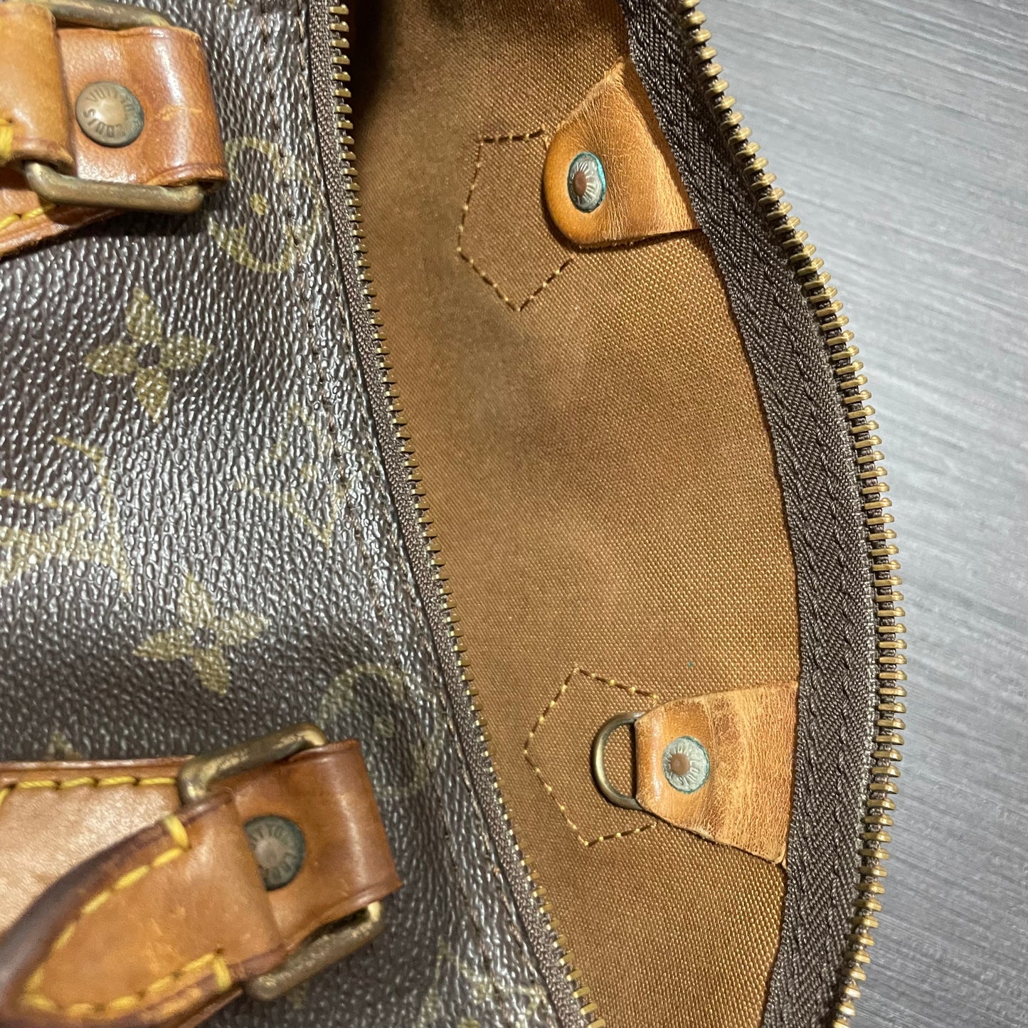 SOLD! Louis Vuitton Monogram Speedy 25