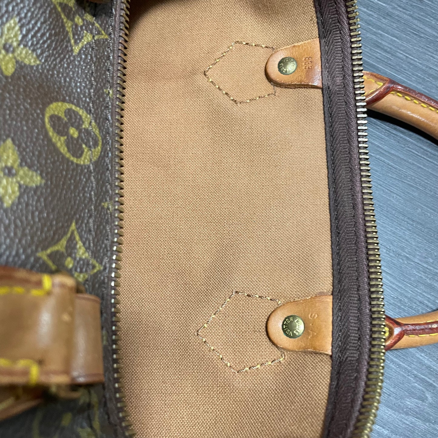 SOLD! Louis Vuitton Monogram Speedy 30