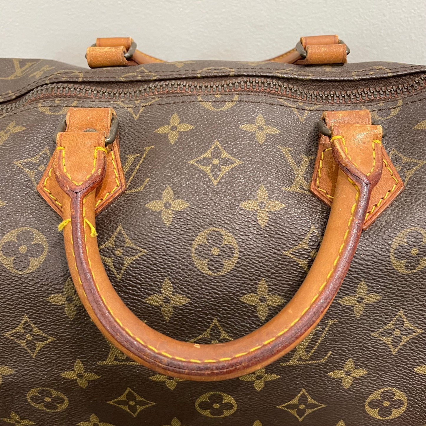 SOLD! Louis Vuitton Monogram Speedy 35