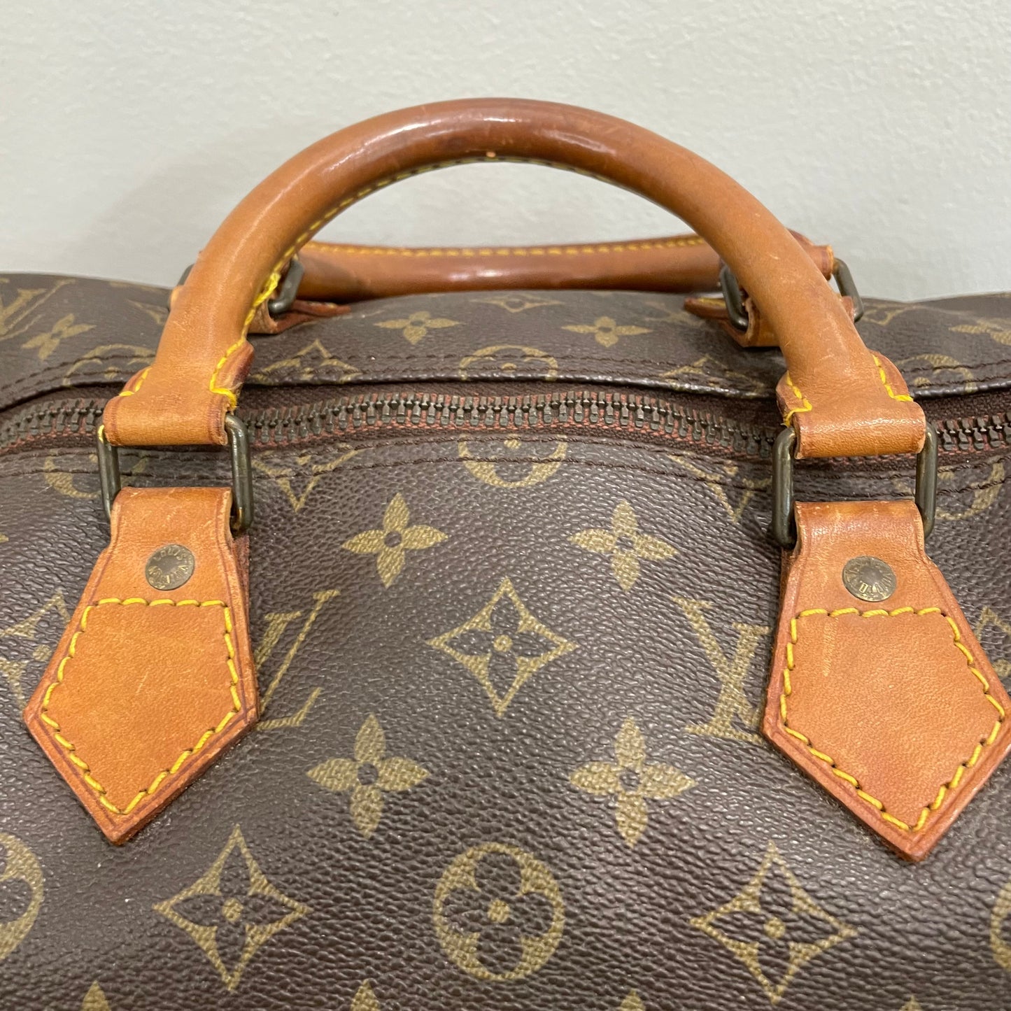 SOLD! Louis Vuitton Monogram Speedy 35