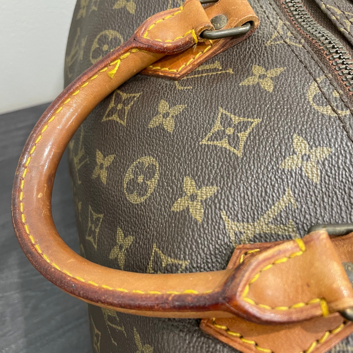 SOLD! Louis Vuitton Monogram Speedy 35