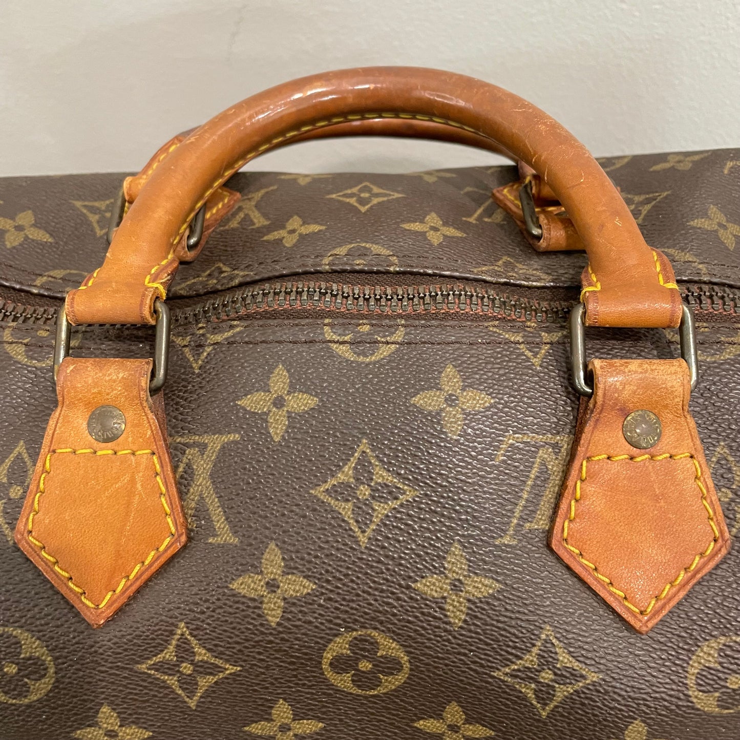 SOLD! Louis Vuitton Monogram Speedy 35