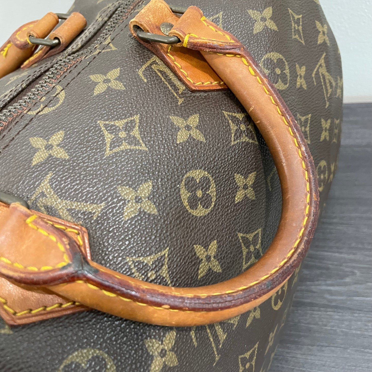 SOLD! Louis Vuitton Monogram Speedy 35