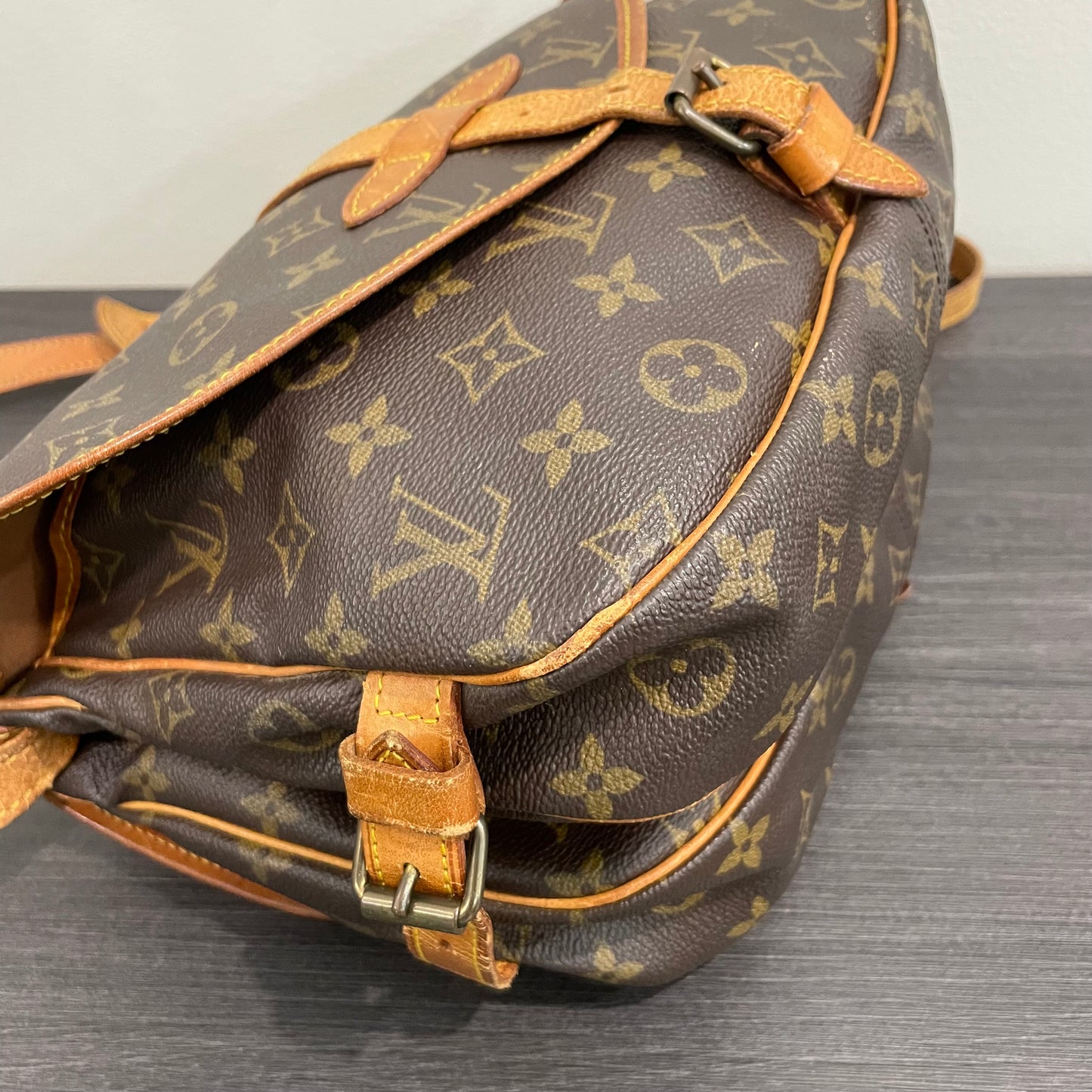 SOLD! Louis Vuitton Monogram Saumur 30