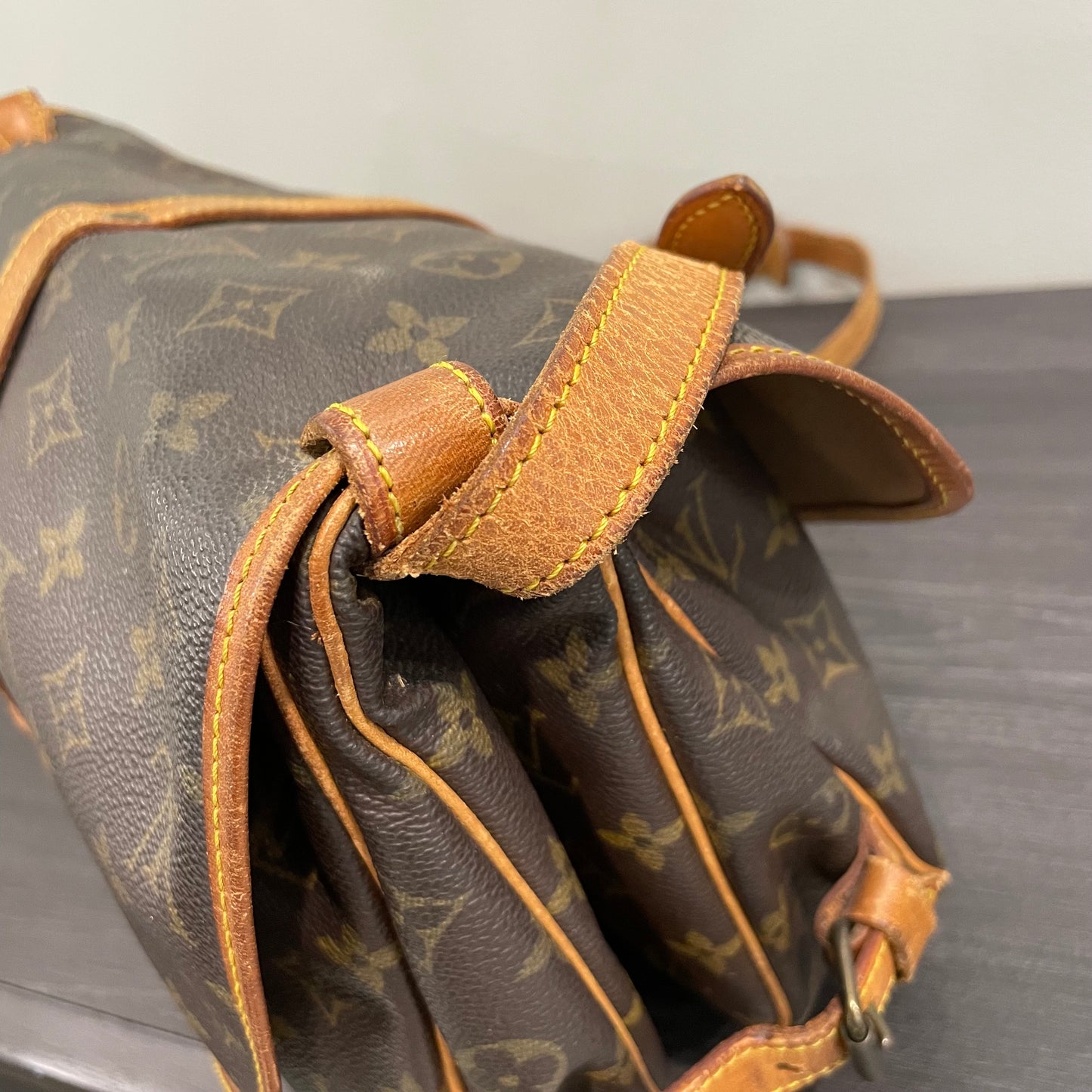 SOLD! Louis Vuitton Monogram Saumur 30