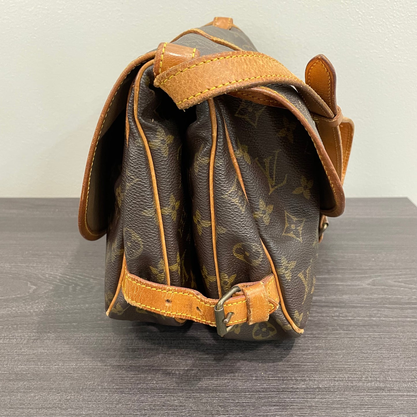 SOLD! Louis Vuitton Monogram Saumur 30