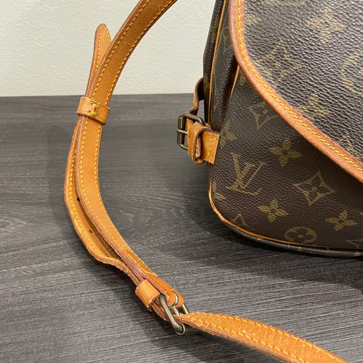 SOLD! Louis Vuitton Monogram Saumur 30