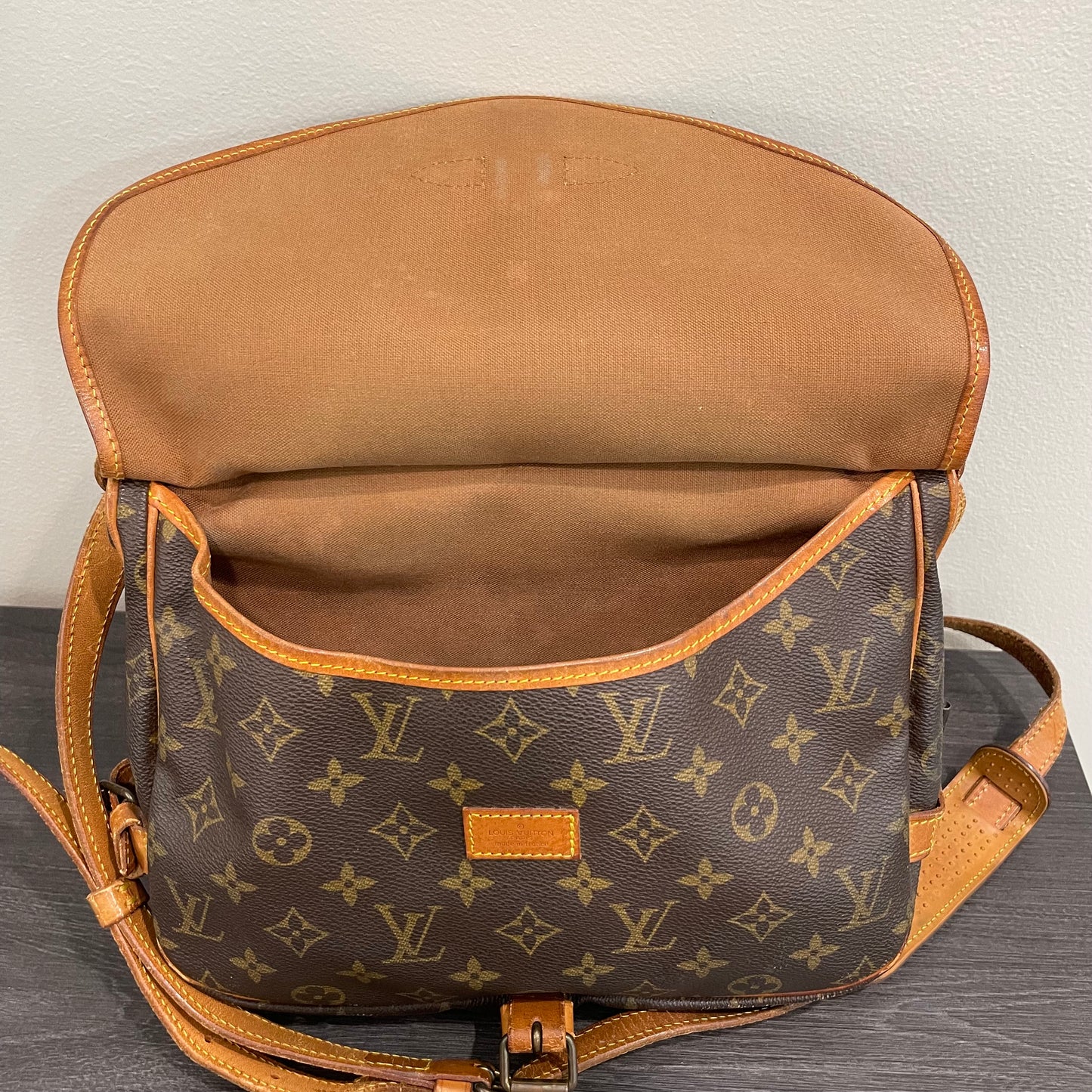 SOLD! Louis Vuitton Monogram Saumur 30