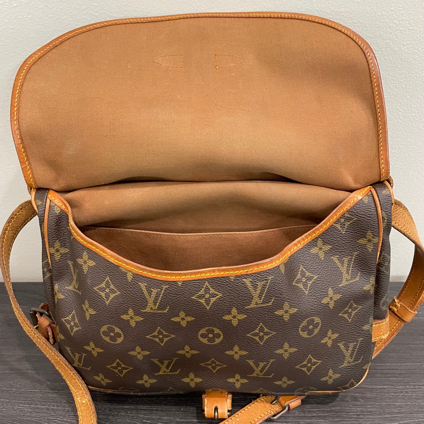 SOLD! Louis Vuitton Monogram Saumur 30