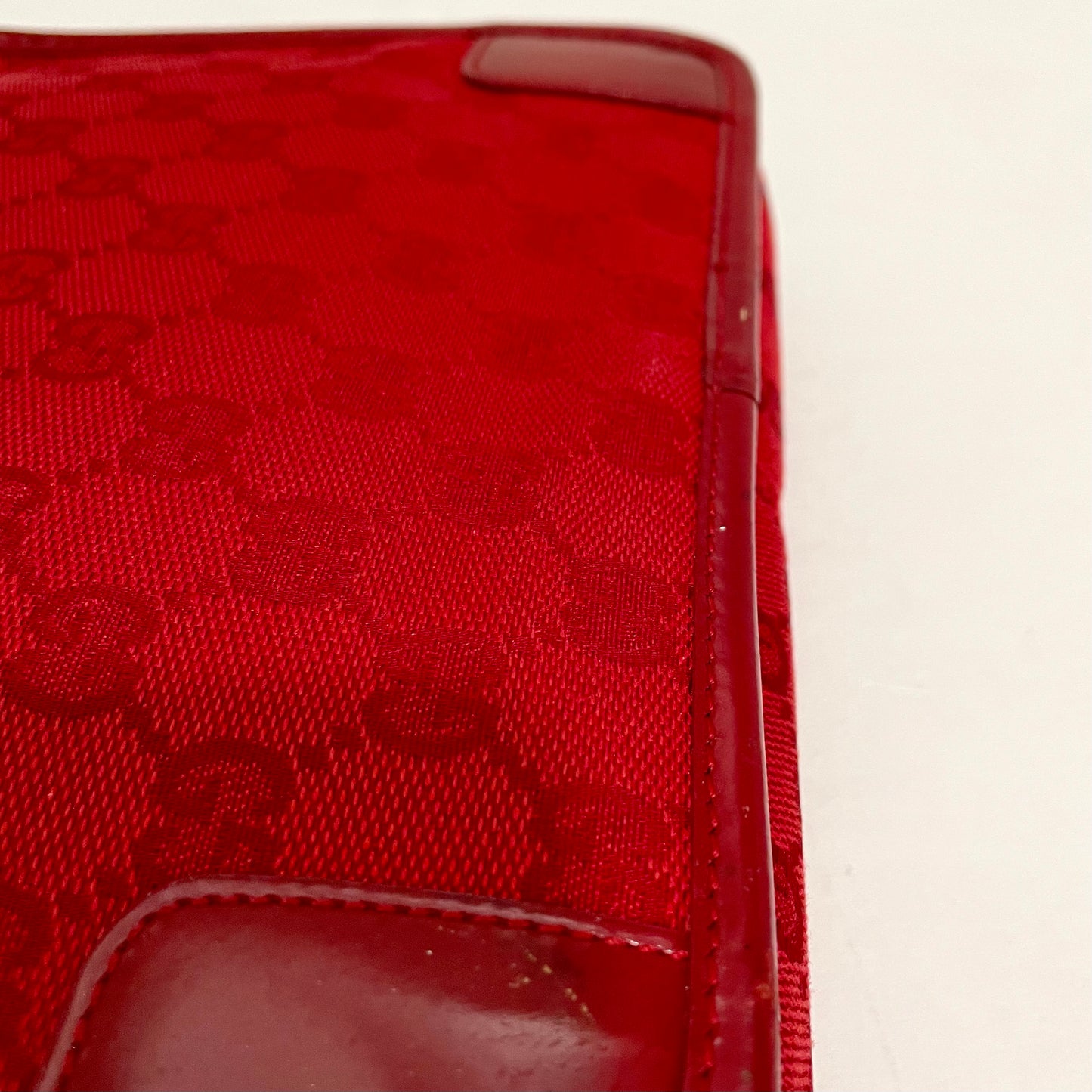 SOLD! Gucci Red GG Shoulder Bag