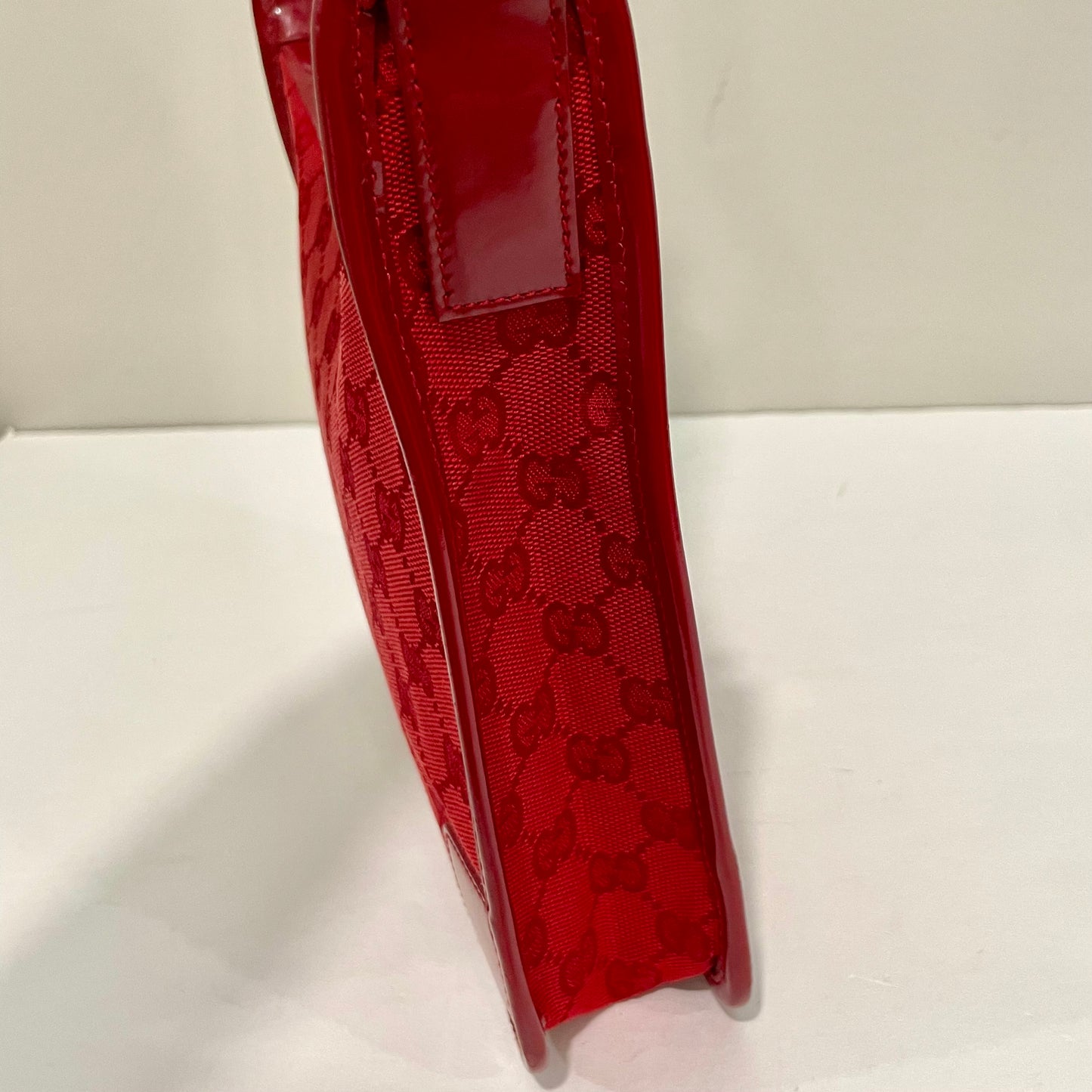 SOLD! Gucci Red GG Shoulder Bag