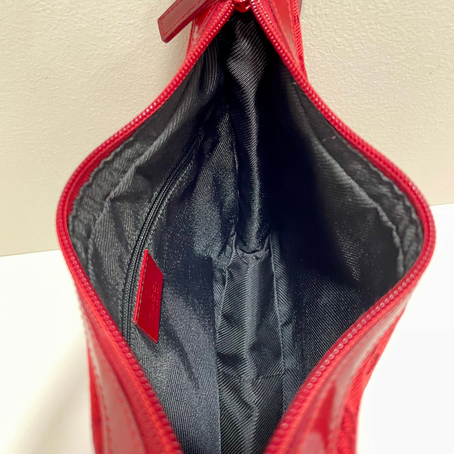 SOLD! Gucci Red GG Shoulder Bag