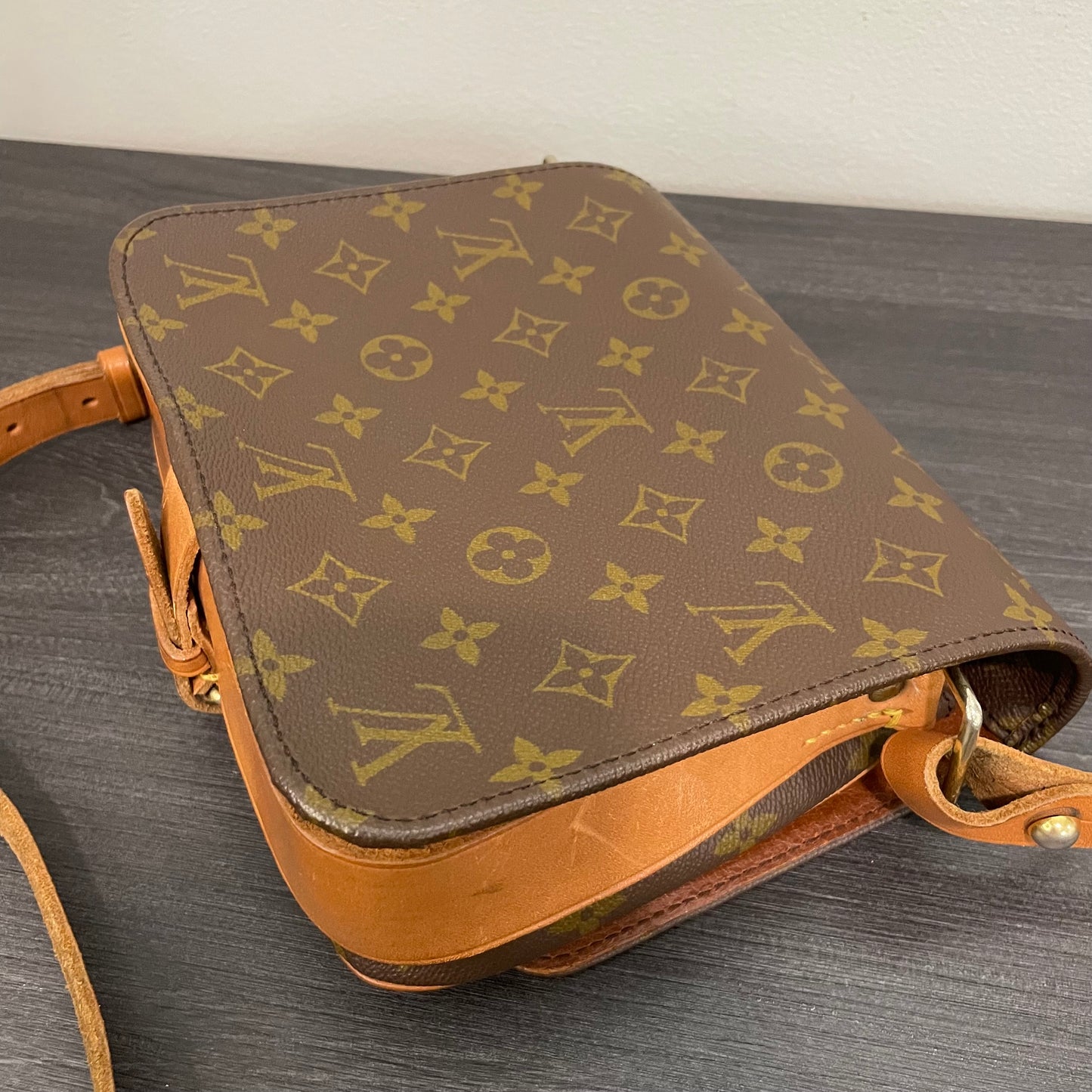 SOLD! Louis Vuitton Monogram Cartouchiere