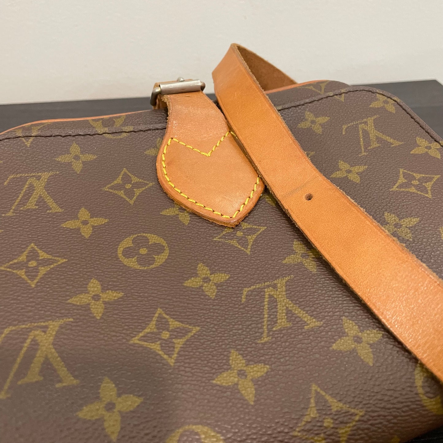 SOLD! Louis Vuitton Monogram Cartouchiere