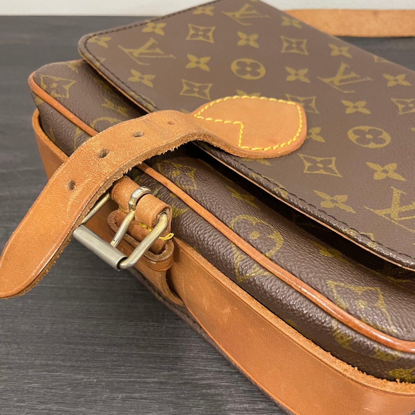 SOLD! Louis Vuitton Monogram Cartouchiere