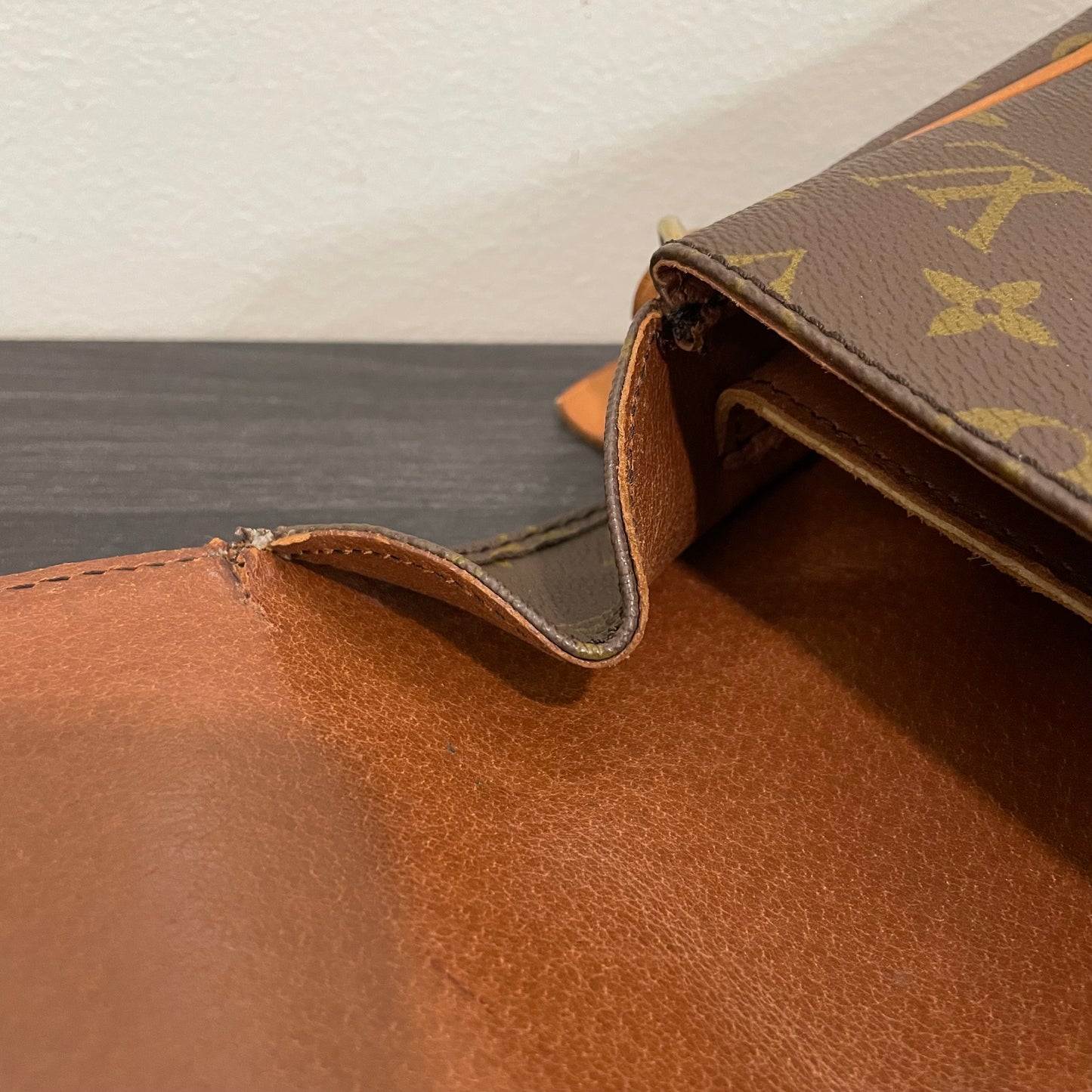 SOLD! Louis Vuitton Monogram Cartouchiere