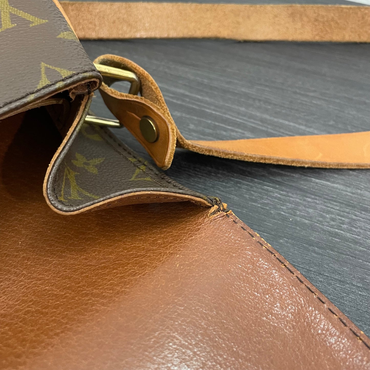 SOLD! Louis Vuitton Monogram Cartouchiere