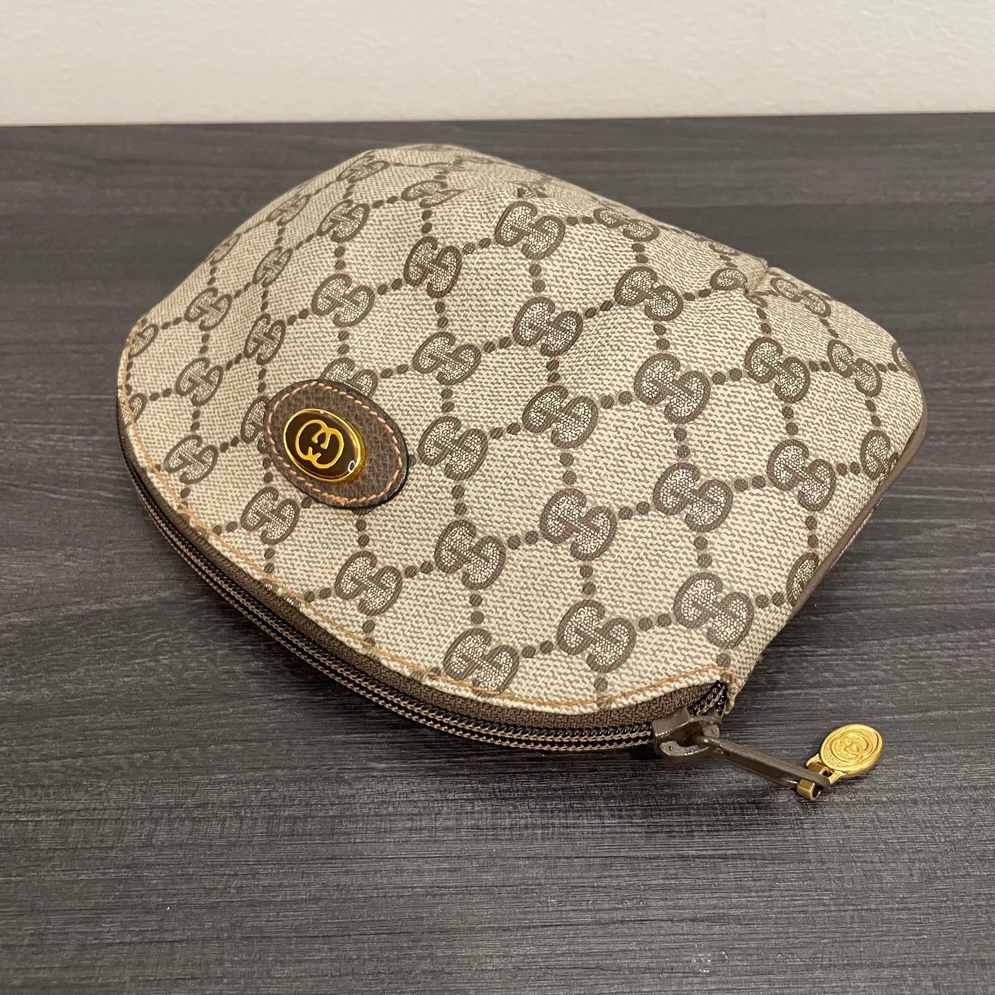 SOLD! Gucci GG Cosmetic Pouch