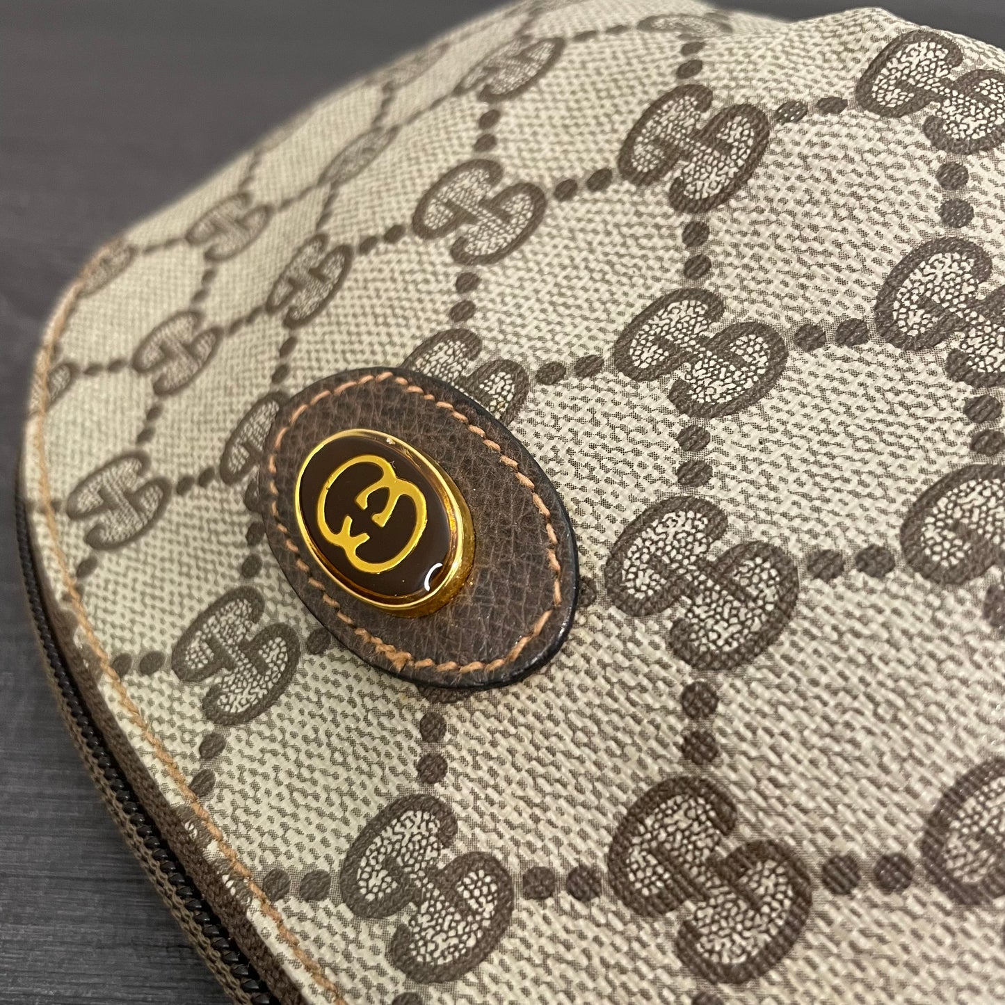 SOLD! Gucci GG Cosmetic Pouch