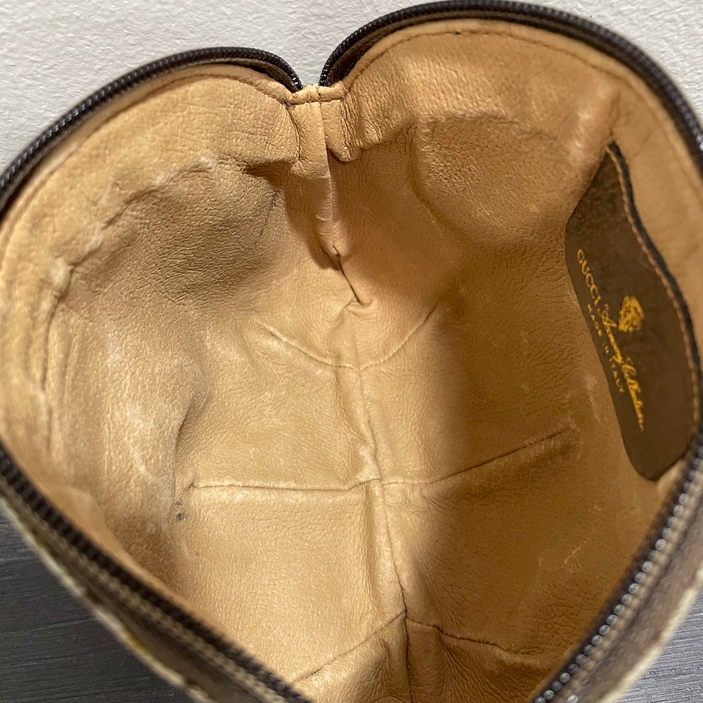 SOLD! Gucci GG Cosmetic Pouch
