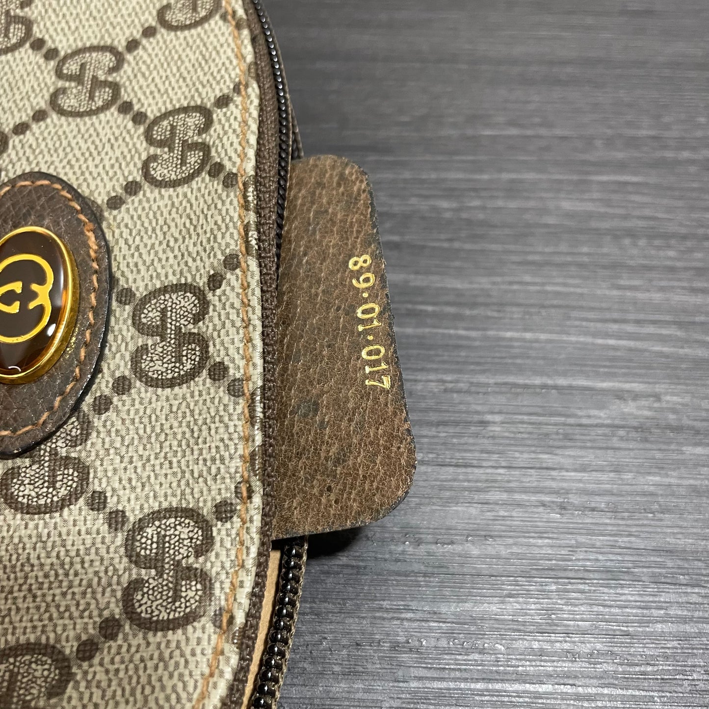 SOLD! Gucci GG Cosmetic Pouch