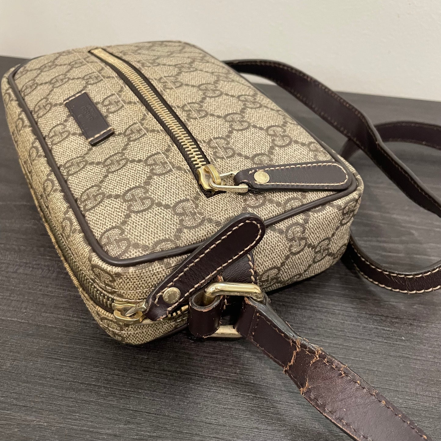 SOLD! Gucci GG Crossbody Bag