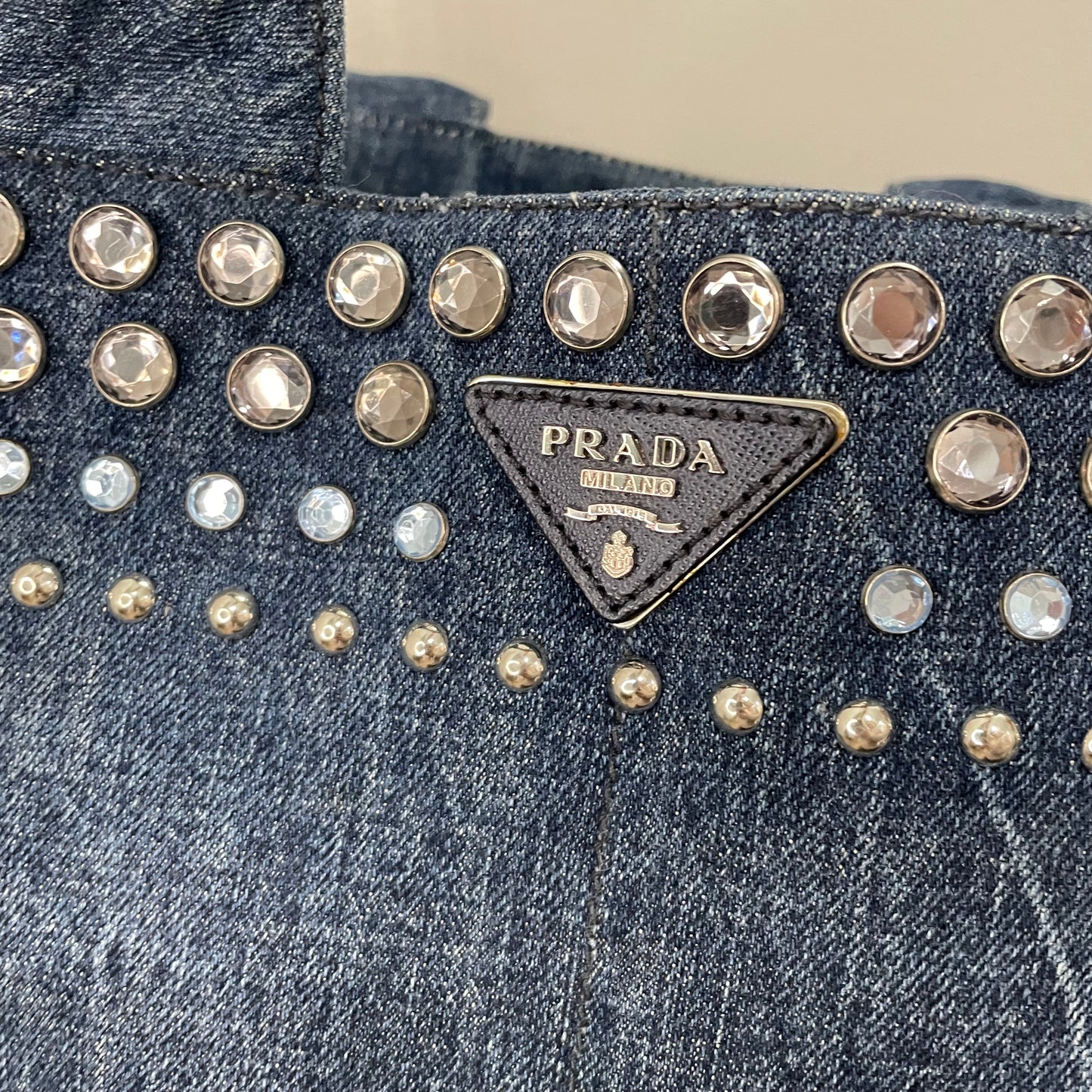 Prada Denim Tote
