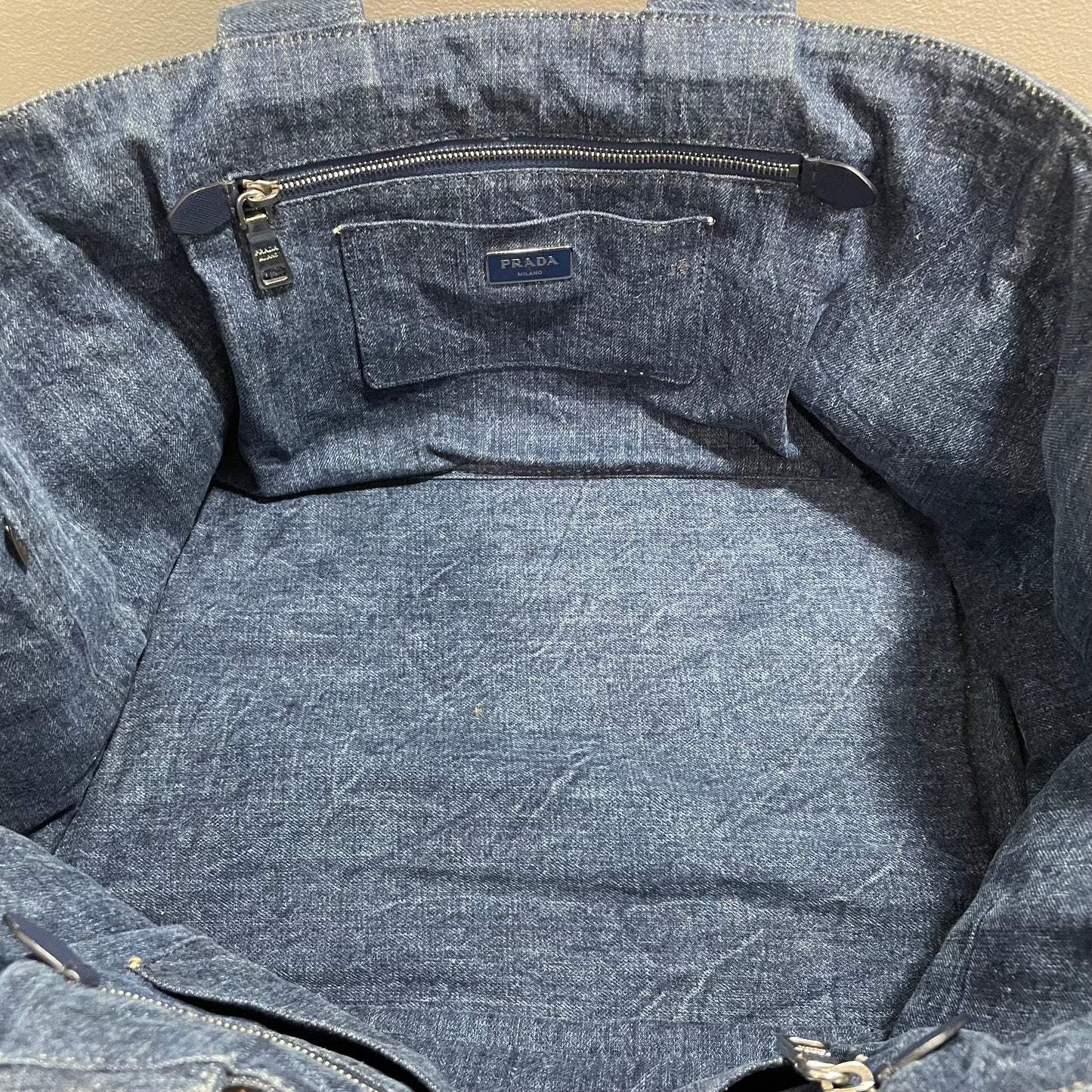 Prada Denim Tote