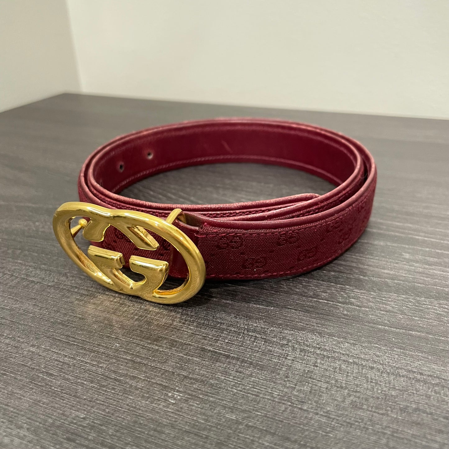CLEARANCE Gucci Red Belt 75/30