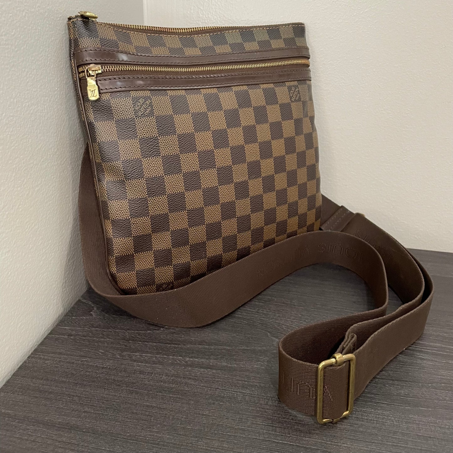 CLEARANCE Louis Vuitton Damier Ebene Bosphore Crossbody