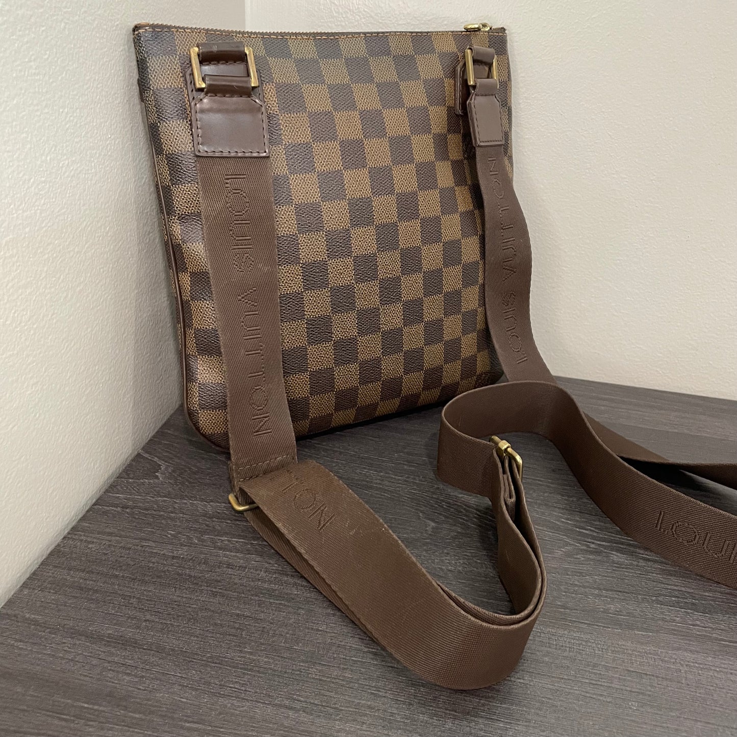 CLEARANCE Louis Vuitton Damier Ebene Bosphore Crossbody