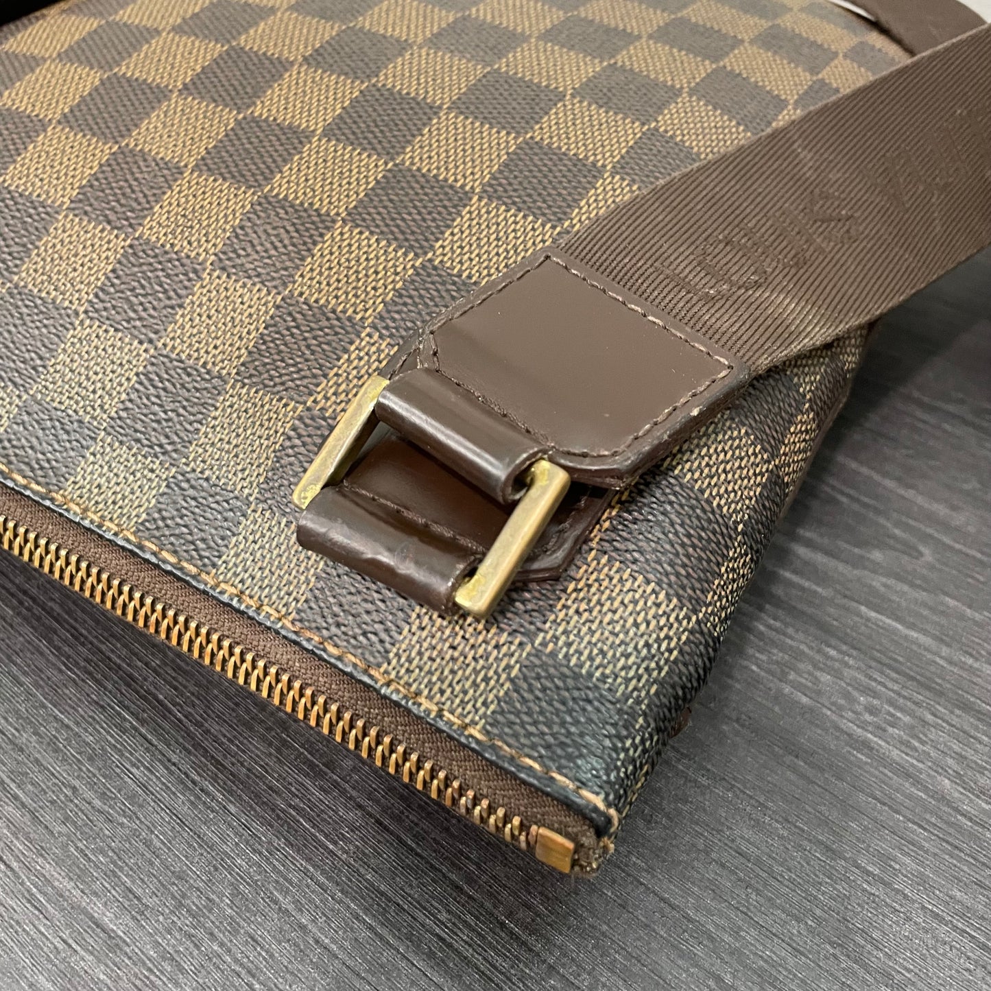 CLEARANCE Louis Vuitton Damier Ebene Bosphore Crossbody