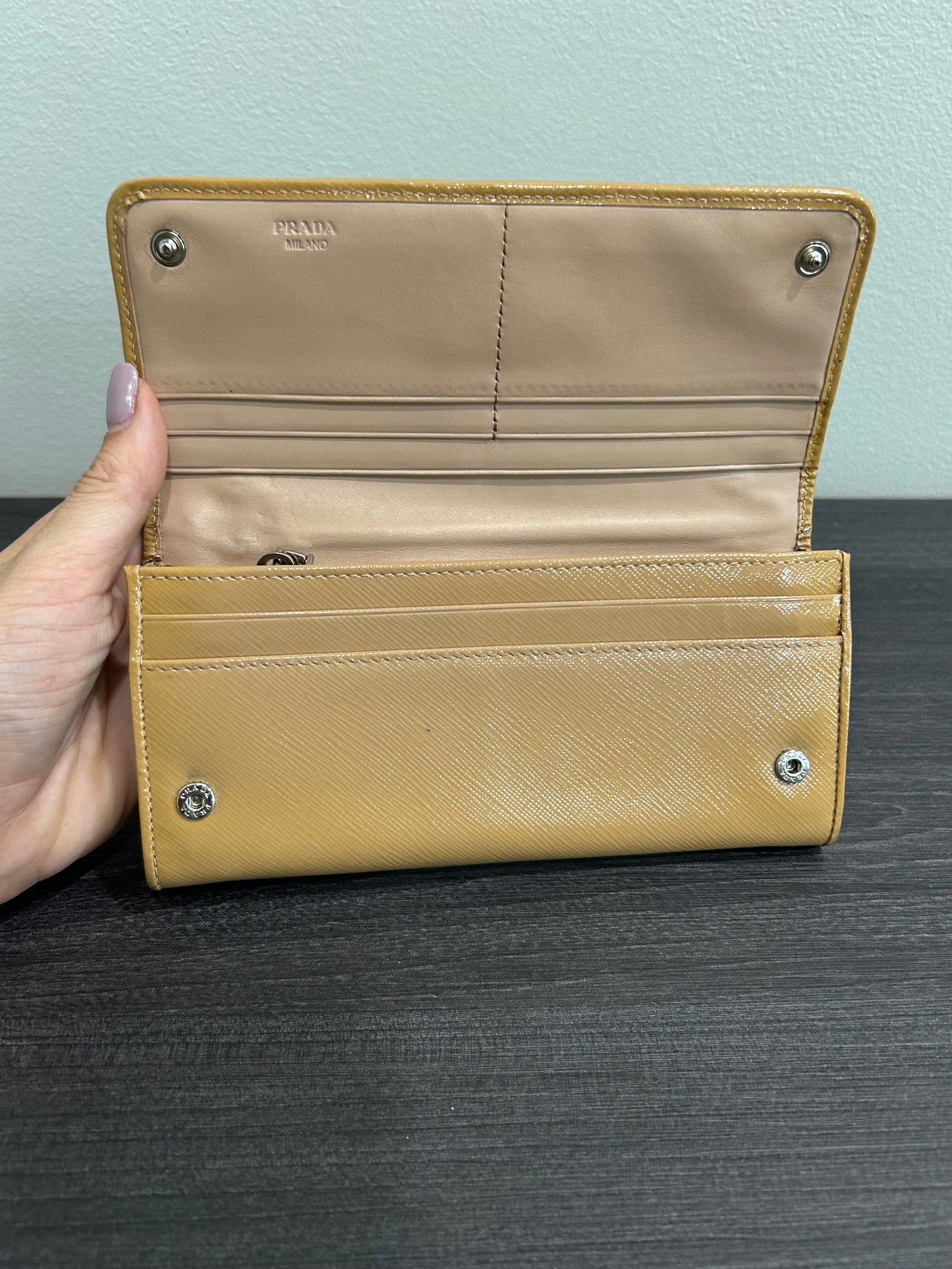 SOLD! Prada Leather Wallet