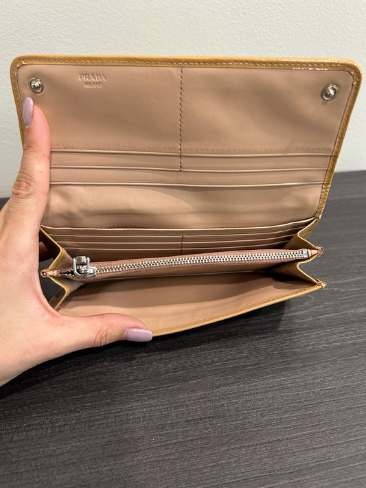 SOLD! Prada Leather Wallet
