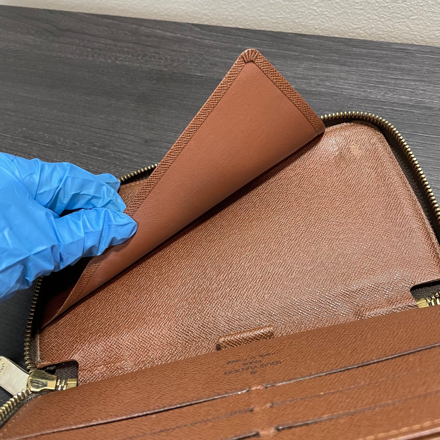 Louis Vuitton Monogram Zippy Travel Organizer & Storage Box