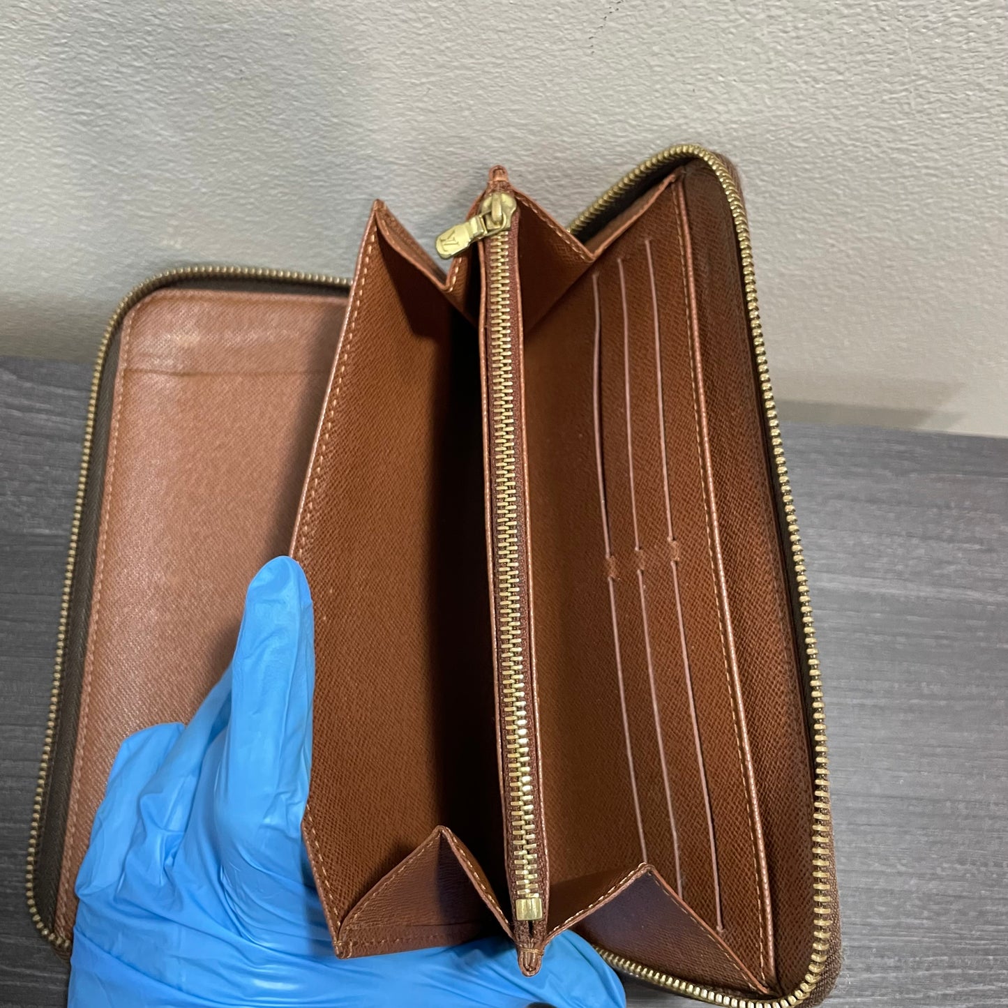 Louis Vuitton Monogram Zippy Travel Organizer & Storage Box