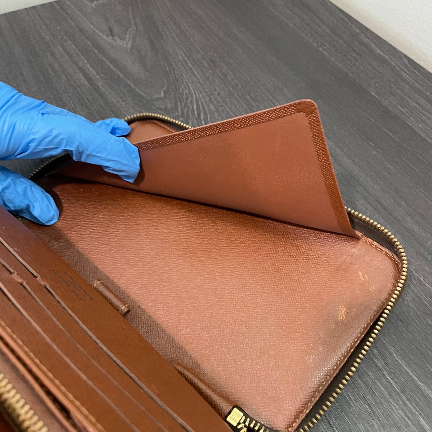 Louis Vuitton Monogram Zippy Travel Organizer & Storage Box