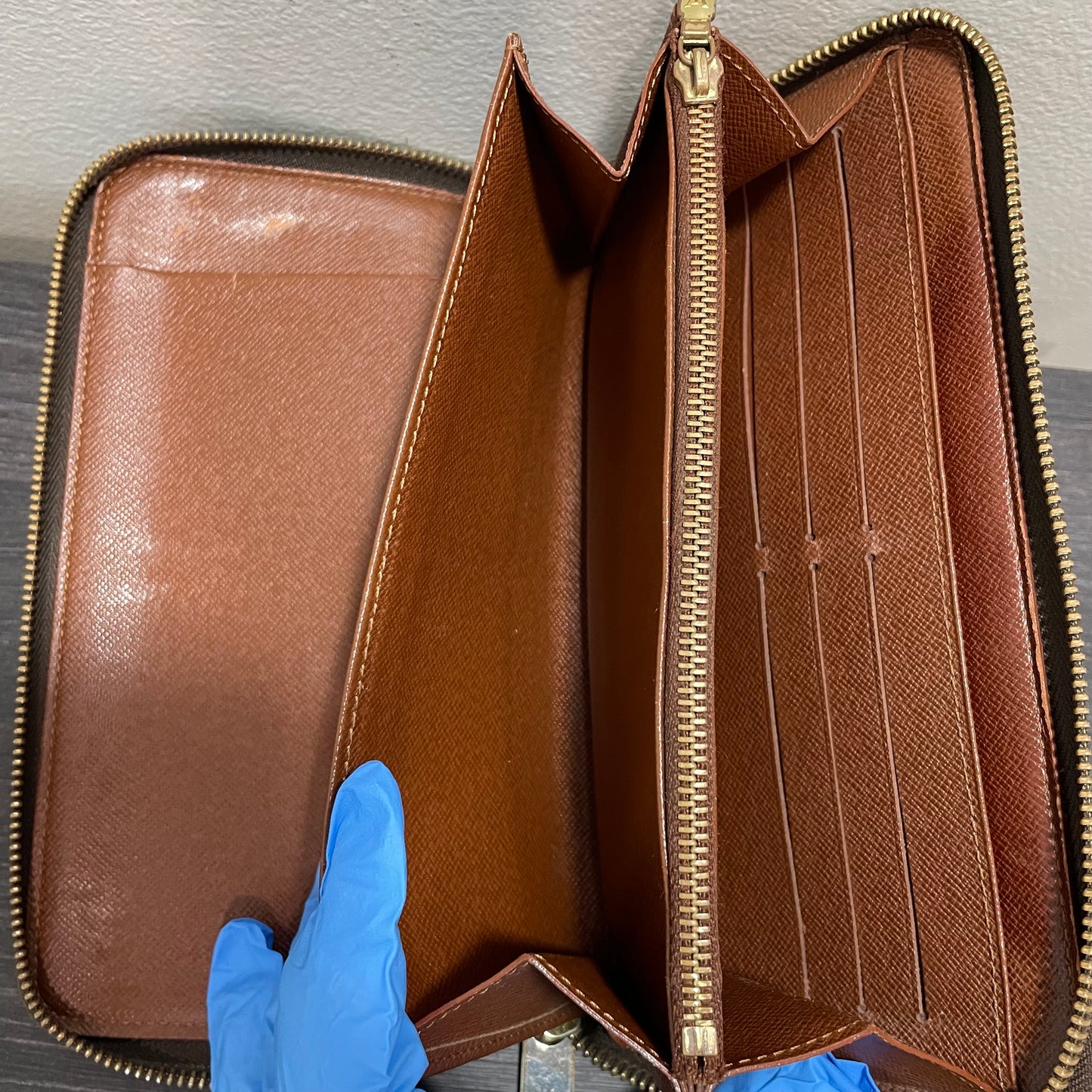 Louis Vuitton Monogram Zippy Travel Organizer & Storage Box