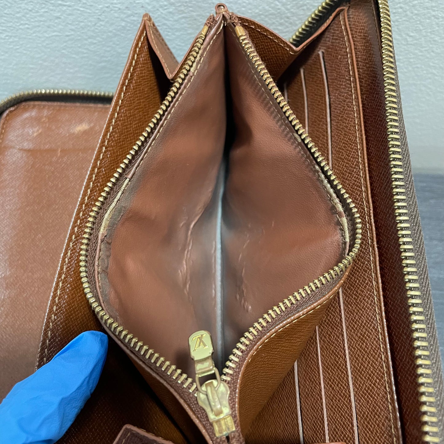 Louis Vuitton Monogram Zippy Travel Organizer & Storage Box