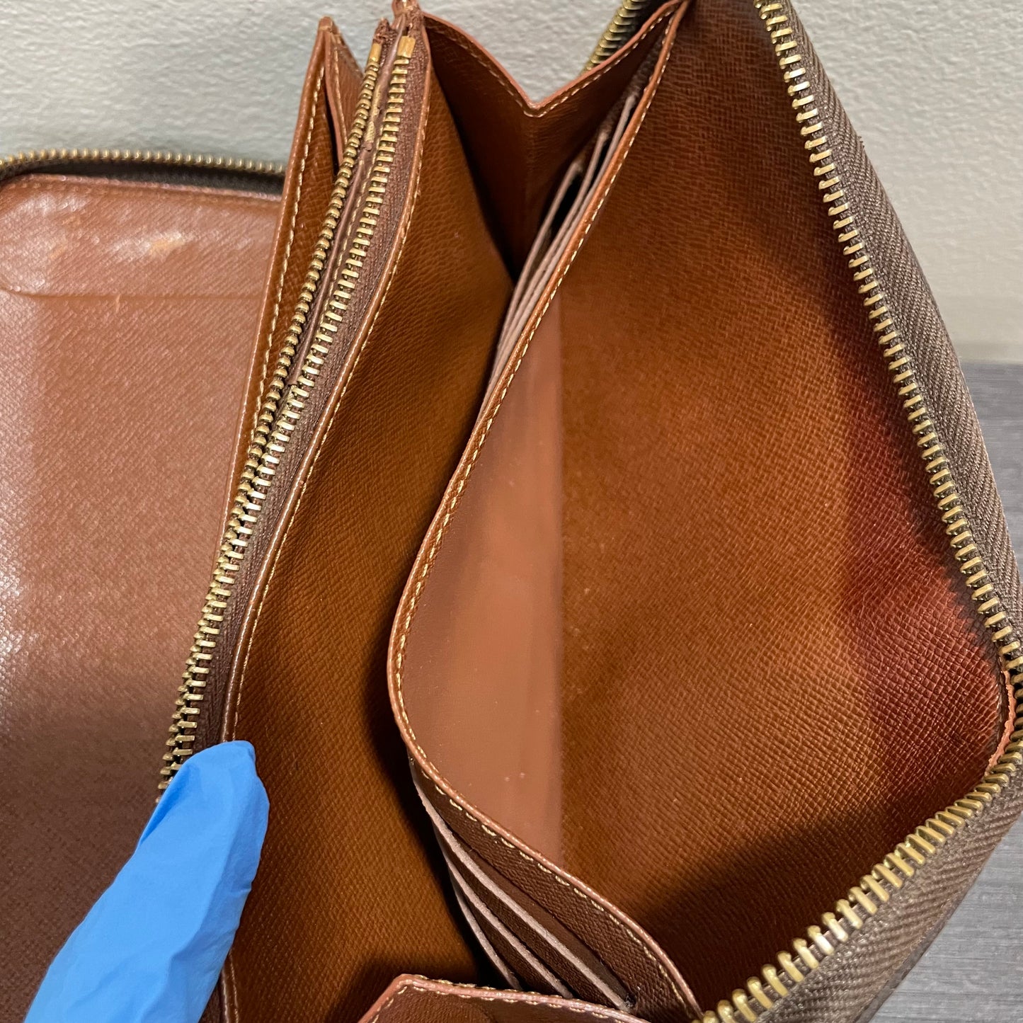 Louis Vuitton Monogram Zippy Travel Organizer & Storage Box