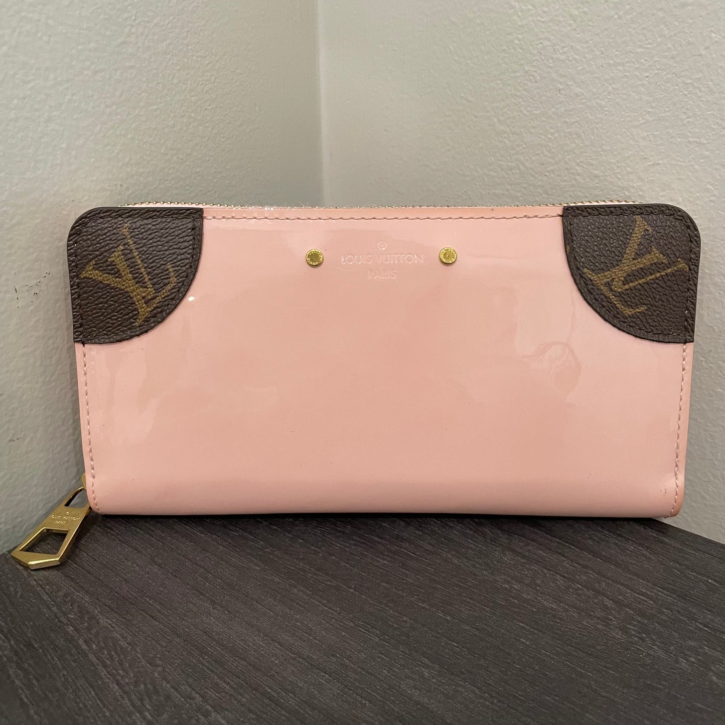 Louis Vuitton Vernis Venice Zippy Wallet & Storage Box
